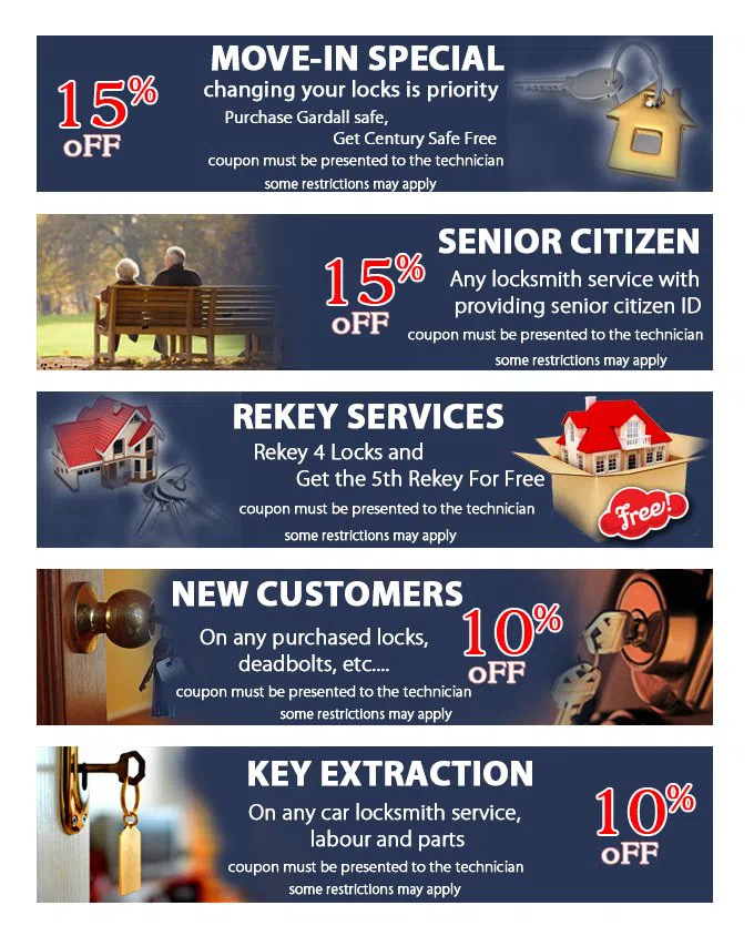 Locksmith Master Shop Cedar Hill, TX 469-454-3680 - coupon21-set-five